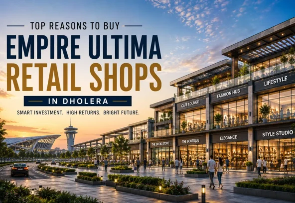 Empire Ultima Retail Shops in Dholera | Best Investment