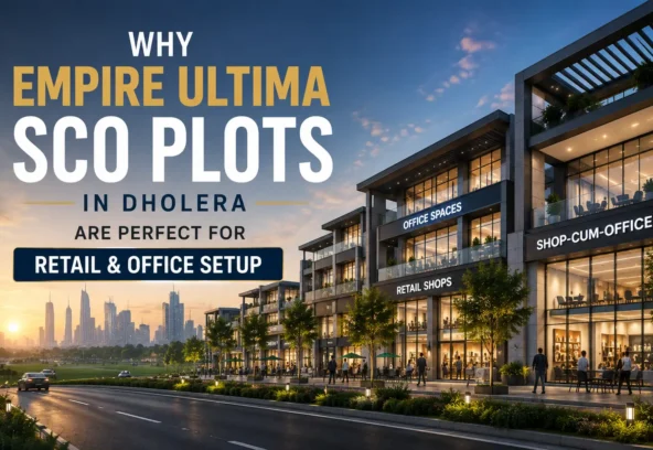 Empire Ultima SCO Plots in Dholera | Own Retail & Office Space
