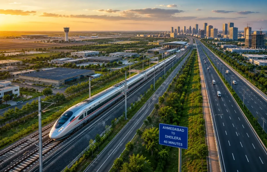 Ahmedabad to Dholera in 40 Minutes Why Investors Are Watching Dholera Closely