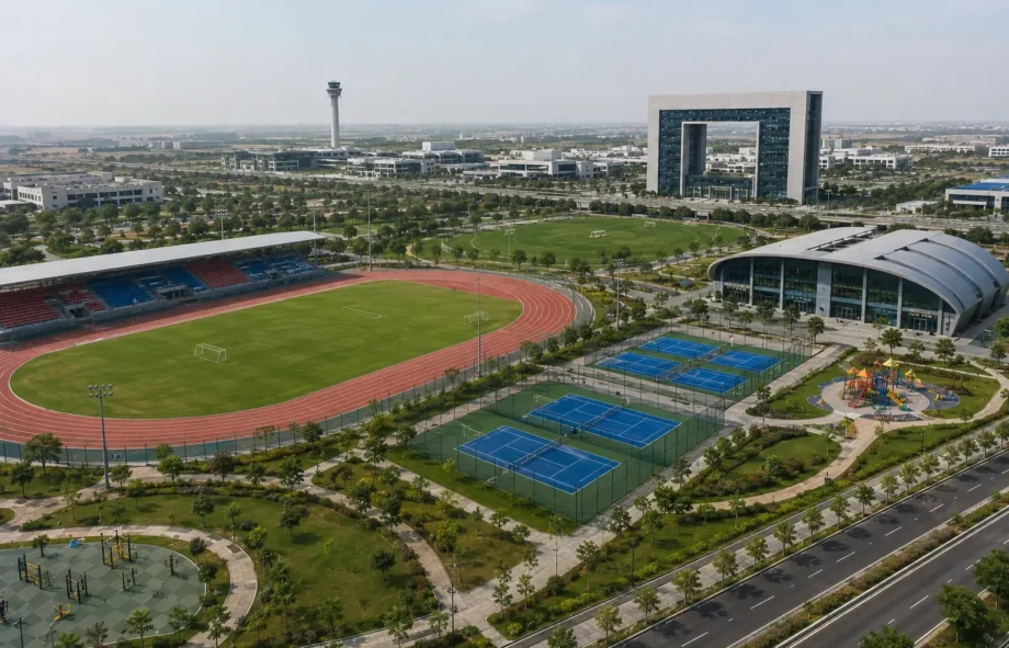 Dholera Sports Facilities Sports Complexes, Parks & Recreation in Smart City