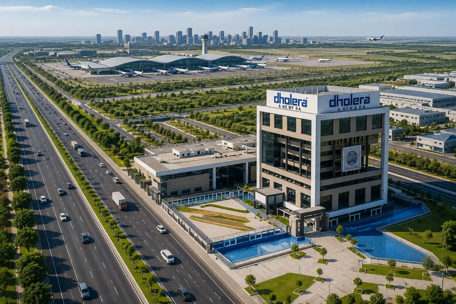 Dholera Airport Project Gains Strong Momentum Future X Developers
