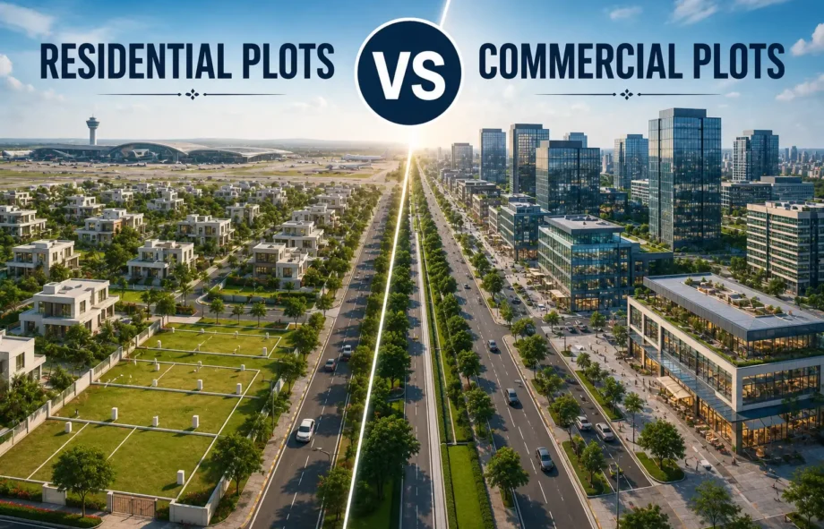 Residential vs Commercial Plots in Dholera Which Should You Buy Future X Developers